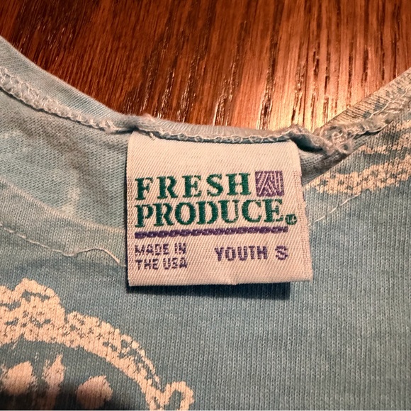 Fresh Produce MADE IN THE USA youth small dress with front pockets fish design - Picture 5 of 6